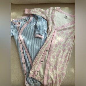 Preemie snap up sleep sacks